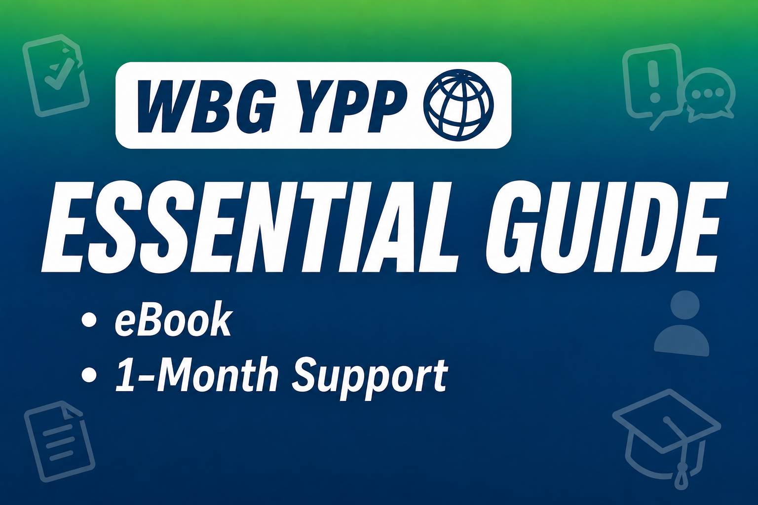 Ebook - The WBG YPP 2026/27: The Essential Guide + 1 month support