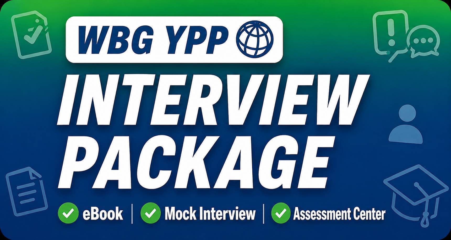 WBG YPP Interview Package (2026-27) - third round