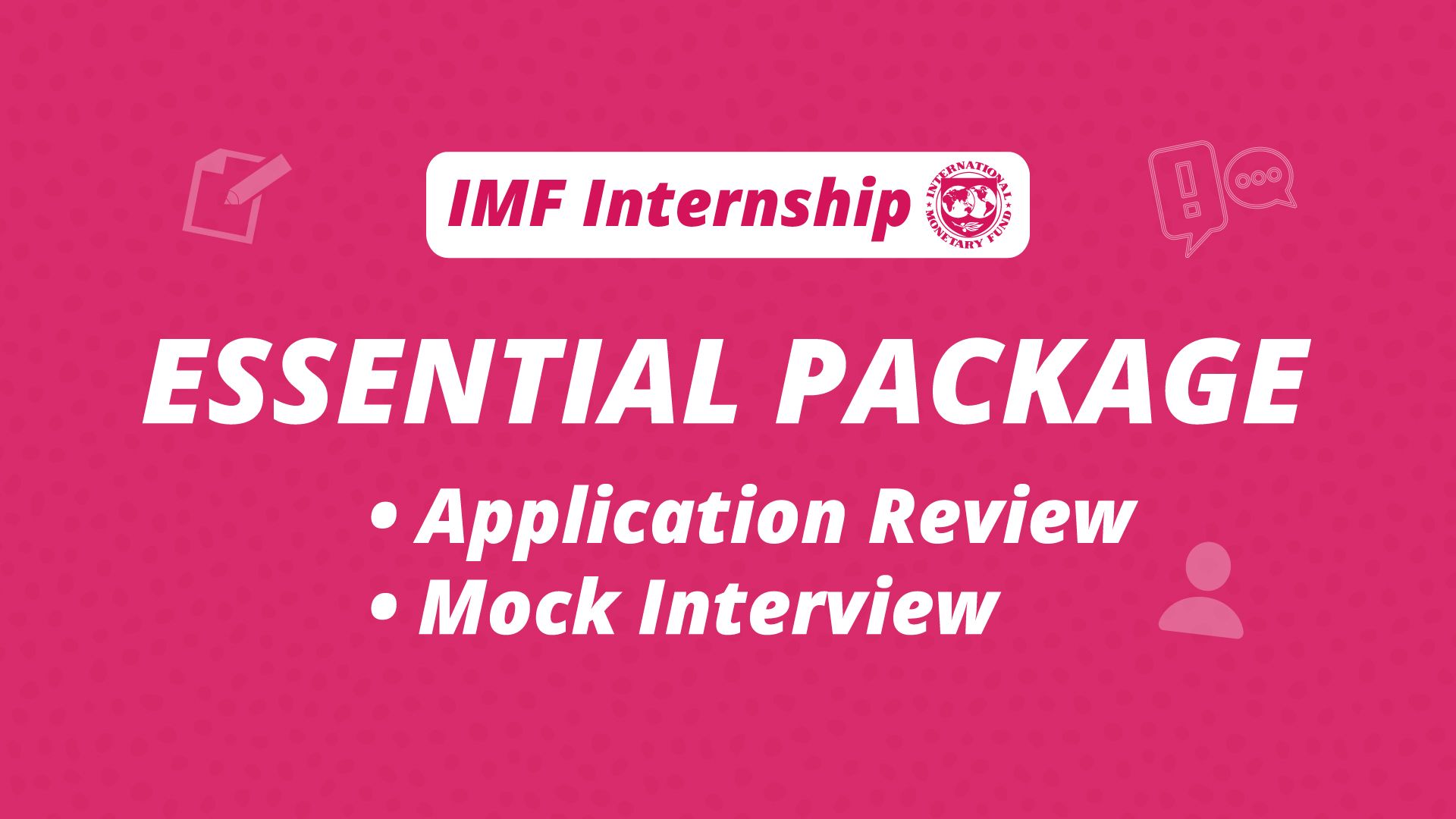 IMF-Internship-Essential-Package