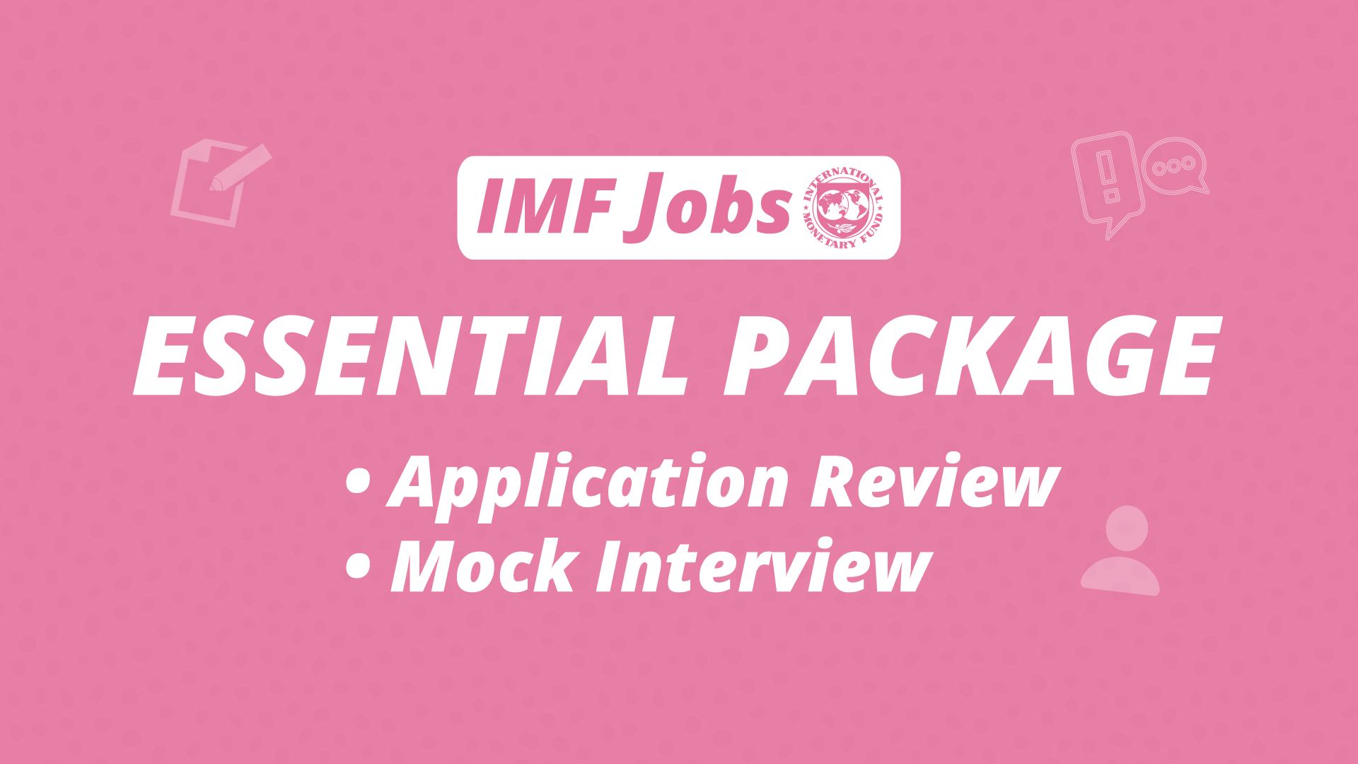 IMF-Jobs-Essential-Package