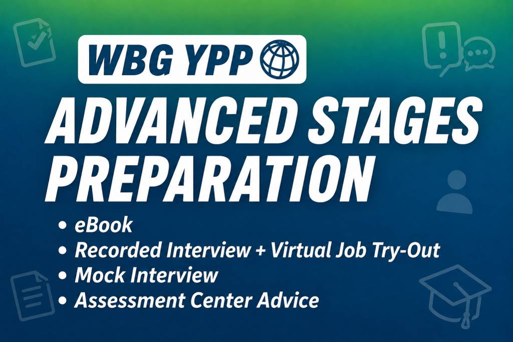 WBG YPP 2026–27 — Advanced Stages Preparation Package (2nd and 3rd rounds)
