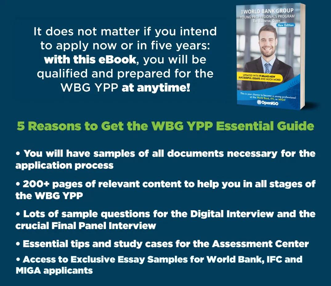 World Bank Group YPP 2024-2025: Get Ready Today - OpenIGO