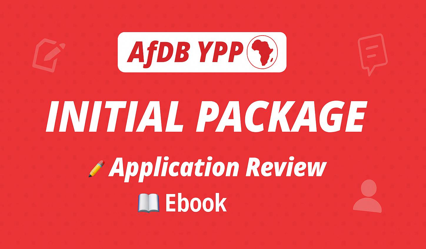 AfdB YPP Initial Package AfdB YPP Initial Package